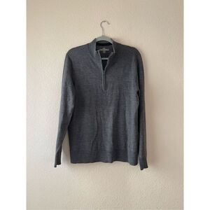 Smartwool mens quarter zip sweater size medium‎